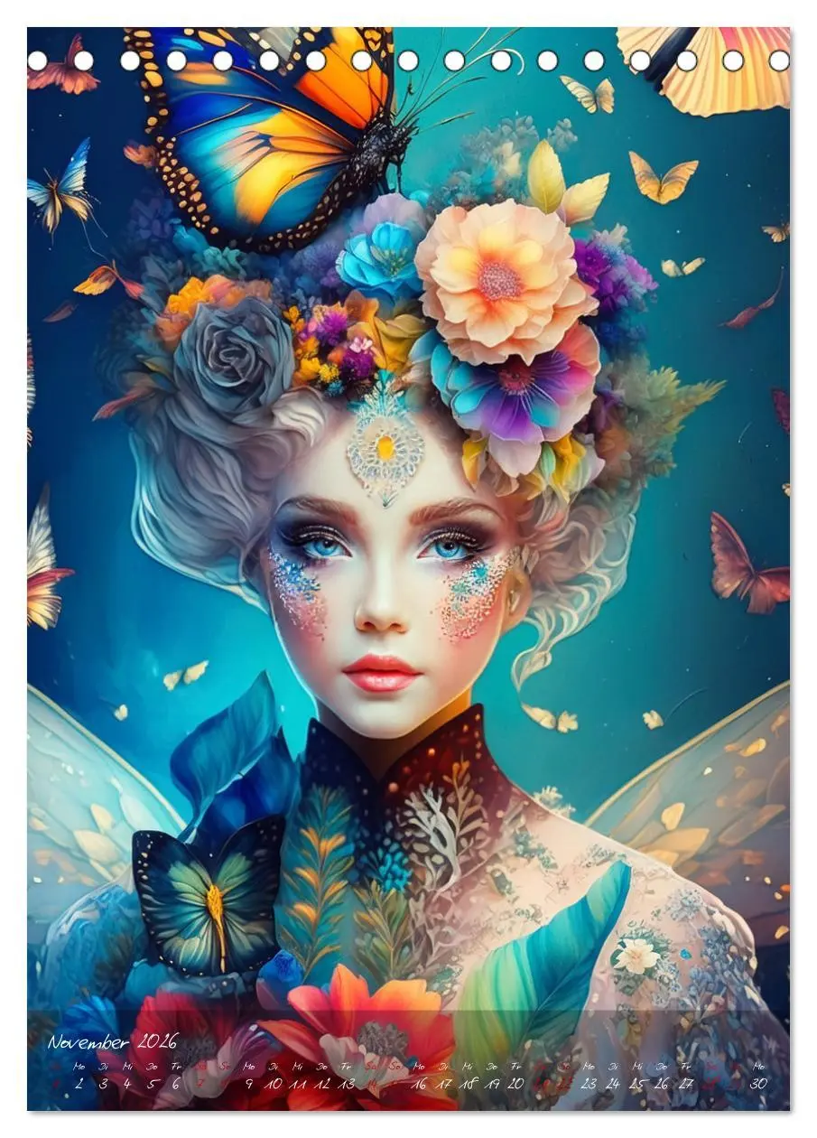 Bild: 9783516267655 | Mystische Frauen - Göttinnen der Metamorphose (Tischkalender 2026...