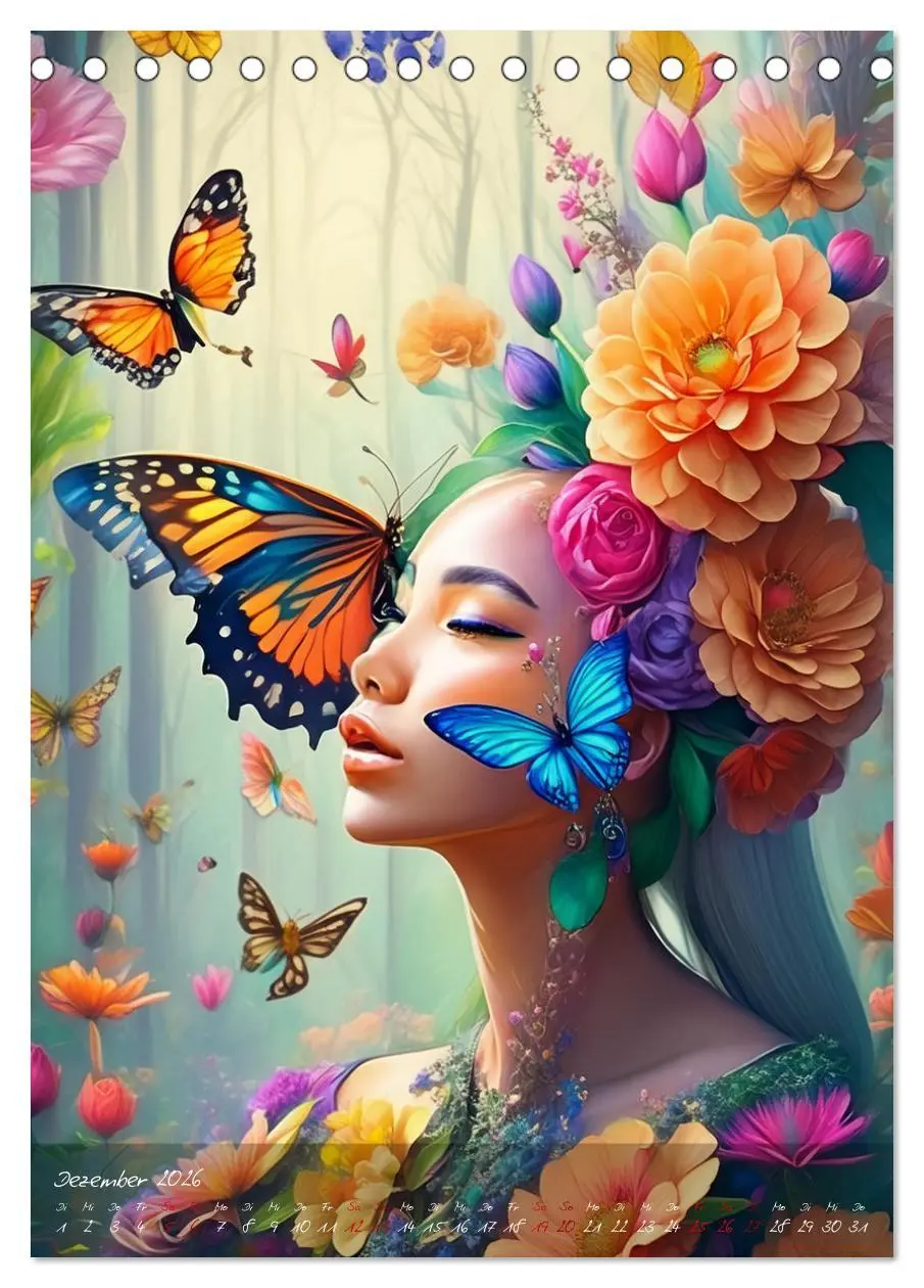 Bild: 9783516267655 | Mystische Frauen - Göttinnen der Metamorphose (Tischkalender 2026...