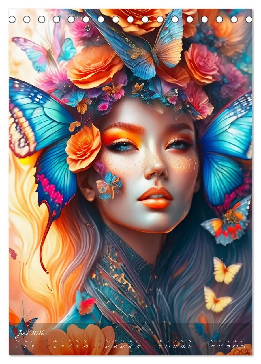 Bild: 9783516267655 | Mystische Frauen - Göttinnen der Metamorphose (Tischkalender 2026...