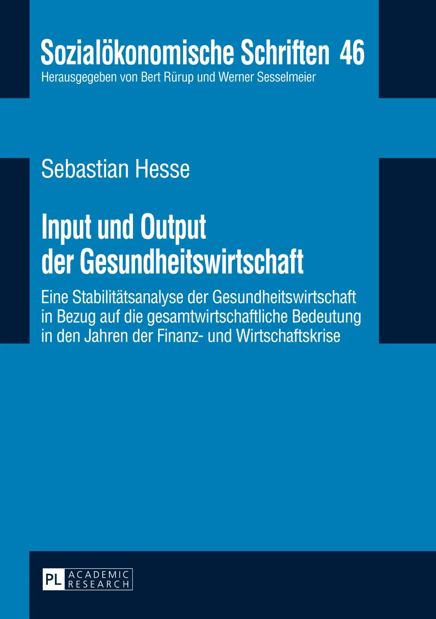 Cover: 9783631627655 | Input und Output der Gesundheitswirtschaft | Sebastian Hesse | Buch