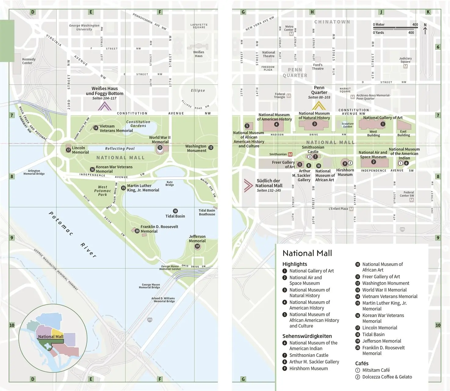 Bild: 9783734207655 | Vis-à-Vis Reiseführer Washington, DC | DK Verlag - Reise | Taschenbuch