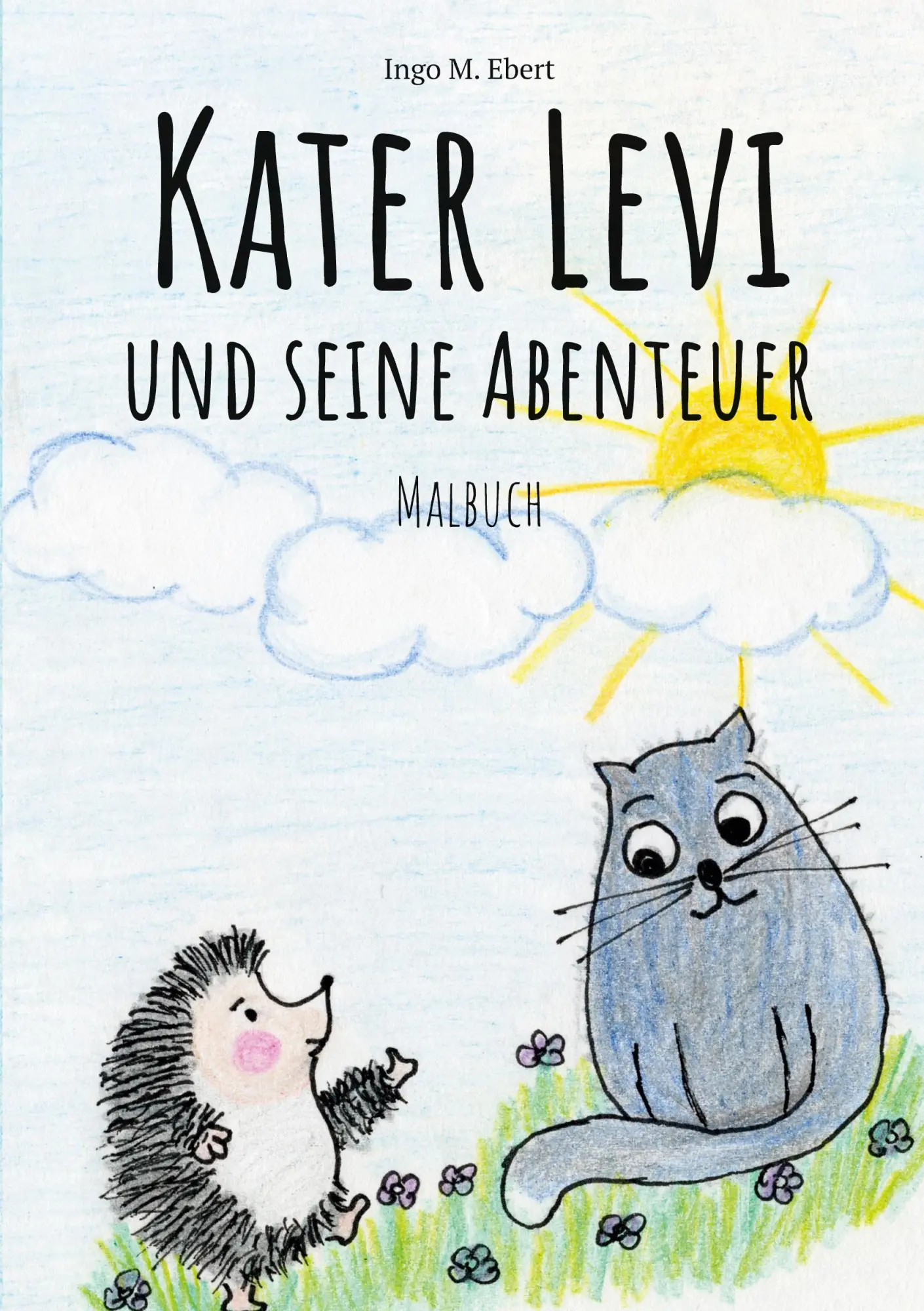 Cover: 9783756227655 | Kater Levi und seine Abenteuer | Malbuch | Ingo M. Ebert | Taschenbuch