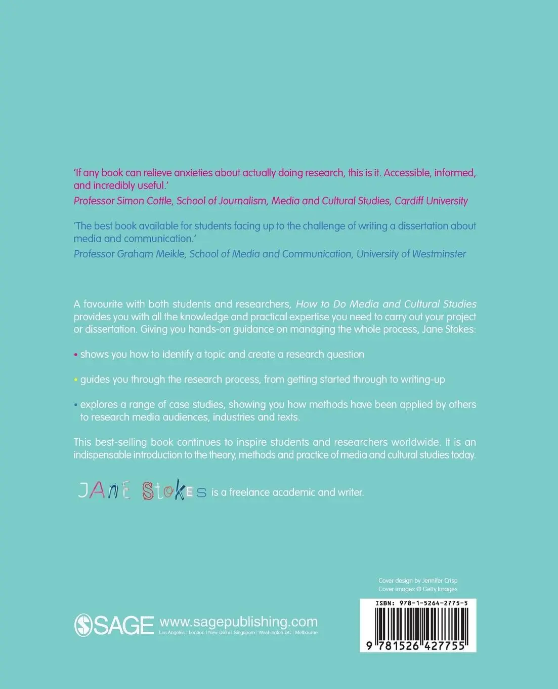 Rückseite: 9781526427755 | How to Do Media and Cultural Studies | Jane Stokes | Taschenbuch