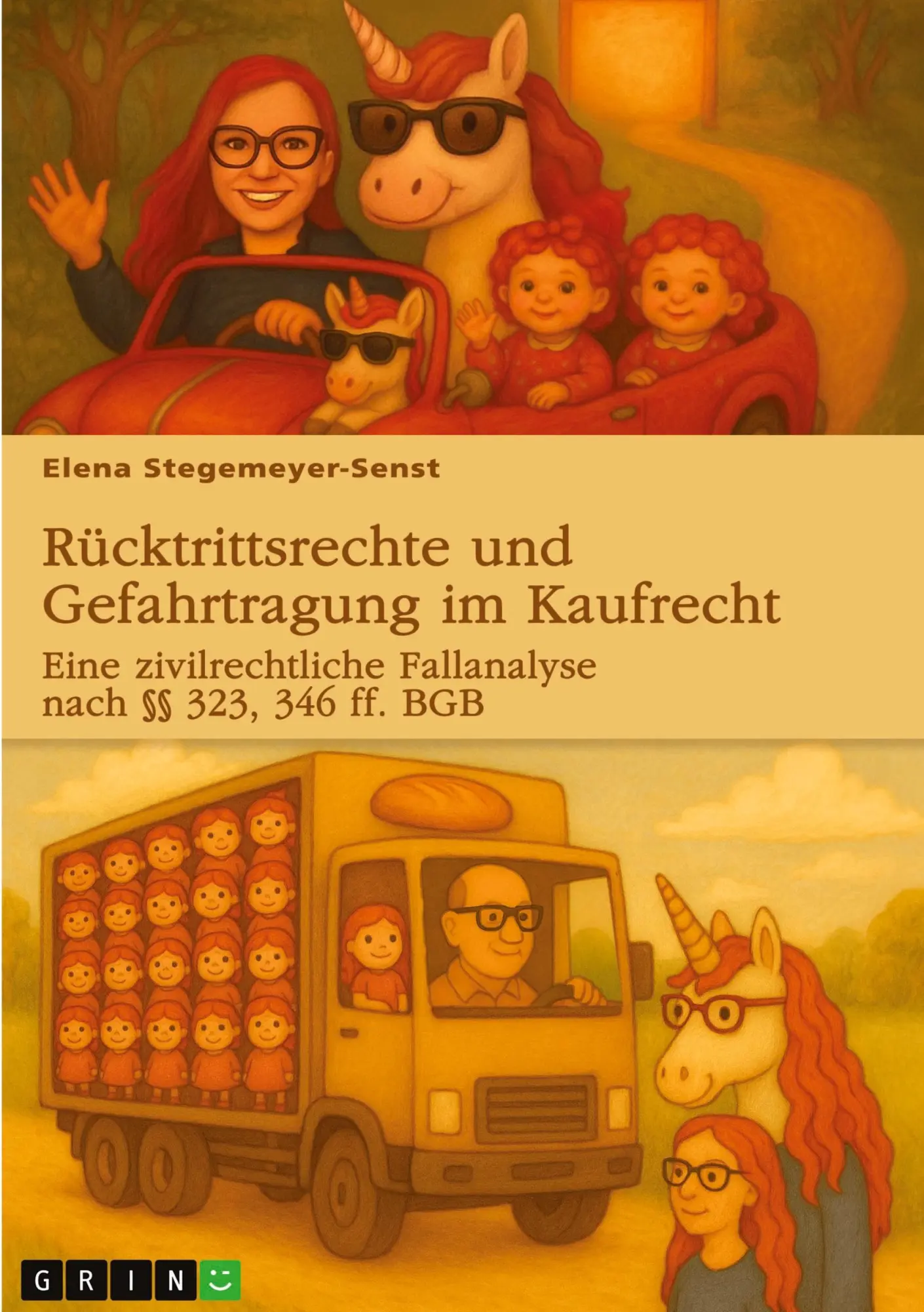 Cover: 9783389167755 | Rücktrittsrechte und Gefahrtragung im Kaufrecht. Eine...