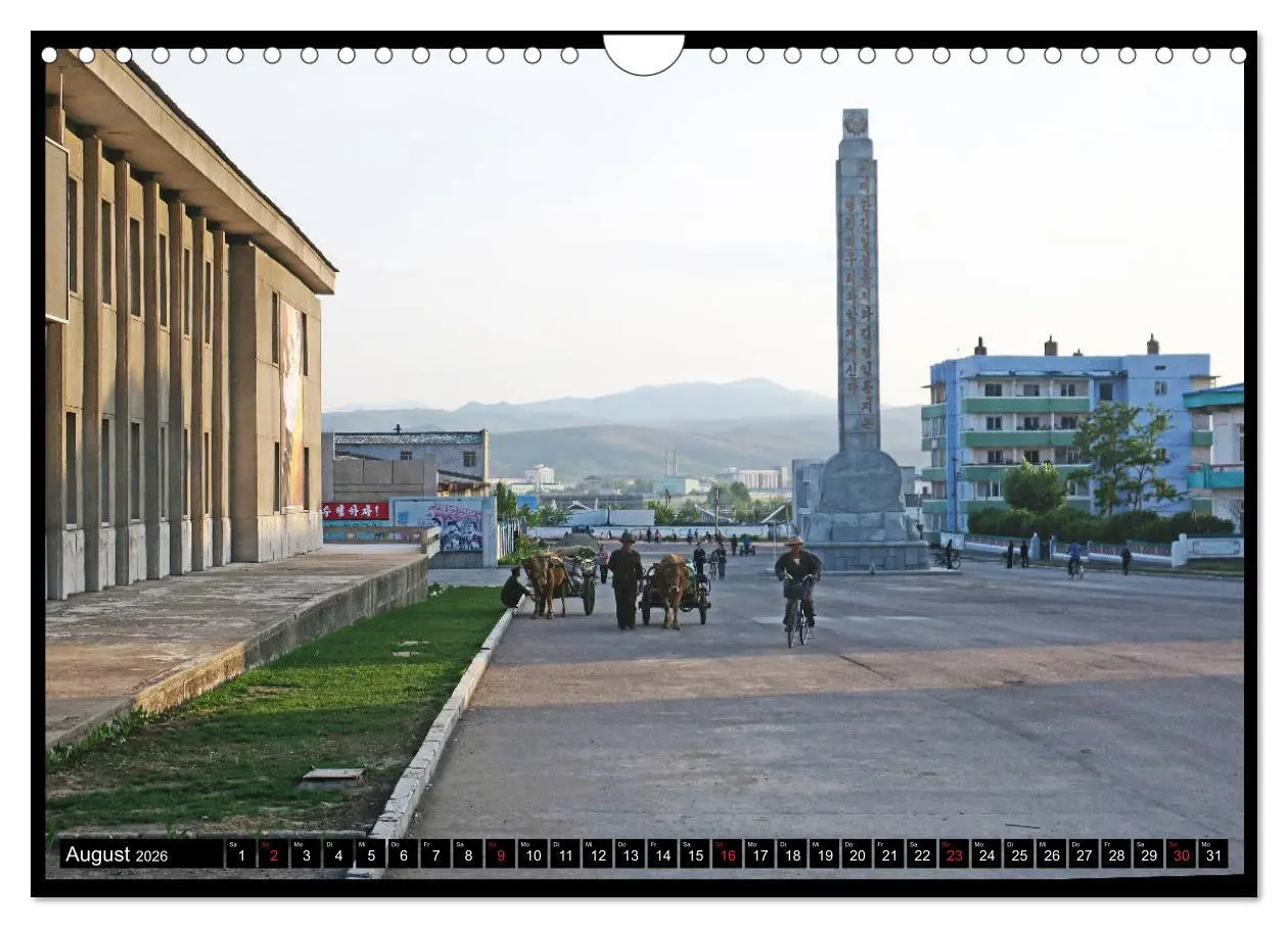 Bild: 9783457787755 | Nordkorea - Die große Leere (Wandkalender 2026 DIN A4 quer),...