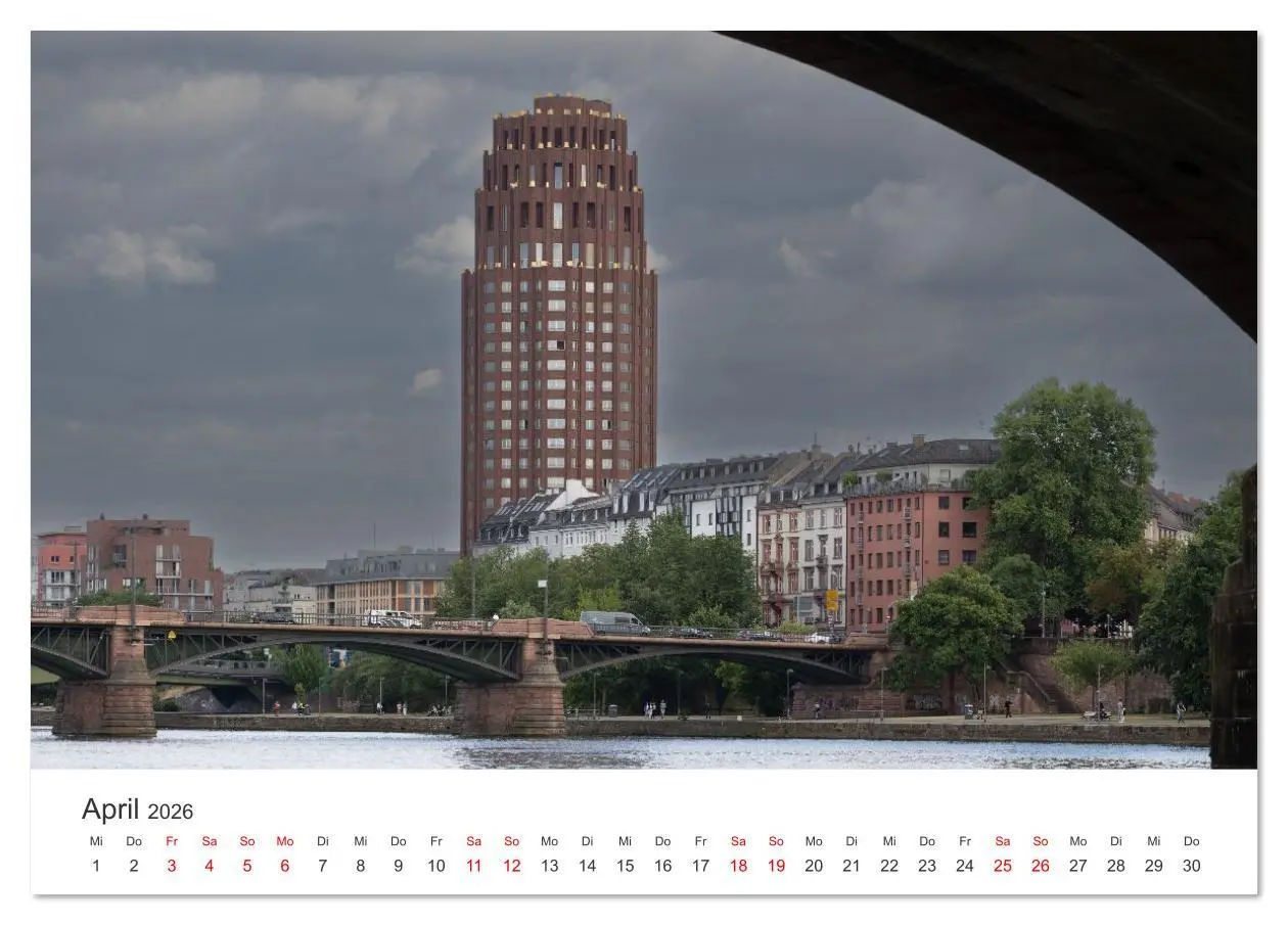 Bild: 9783516637755 | Frankfurt am Main - Abseits der Touristenströme (Tischkalender 2026...