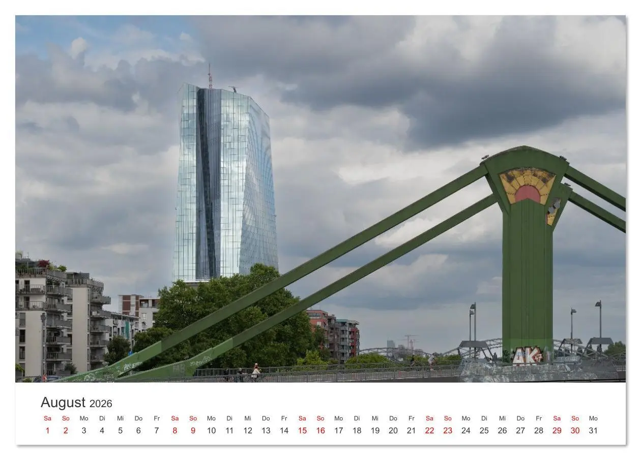 Bild: 9783516637755 | Frankfurt am Main - Abseits der Touristenströme (Tischkalender 2026...