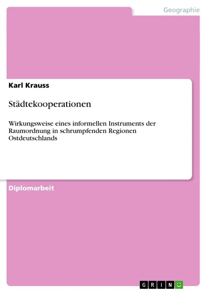 Cover: 9783656157755 | Städtekooperationen | Karl Krauss | Taschenbuch | 124 S. | Deutsch