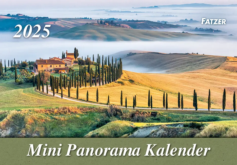 Cover: 9783866037755 | Mini-Panorama-Kalender 2025 | Tischkalender | Sonstiges | Deutsch