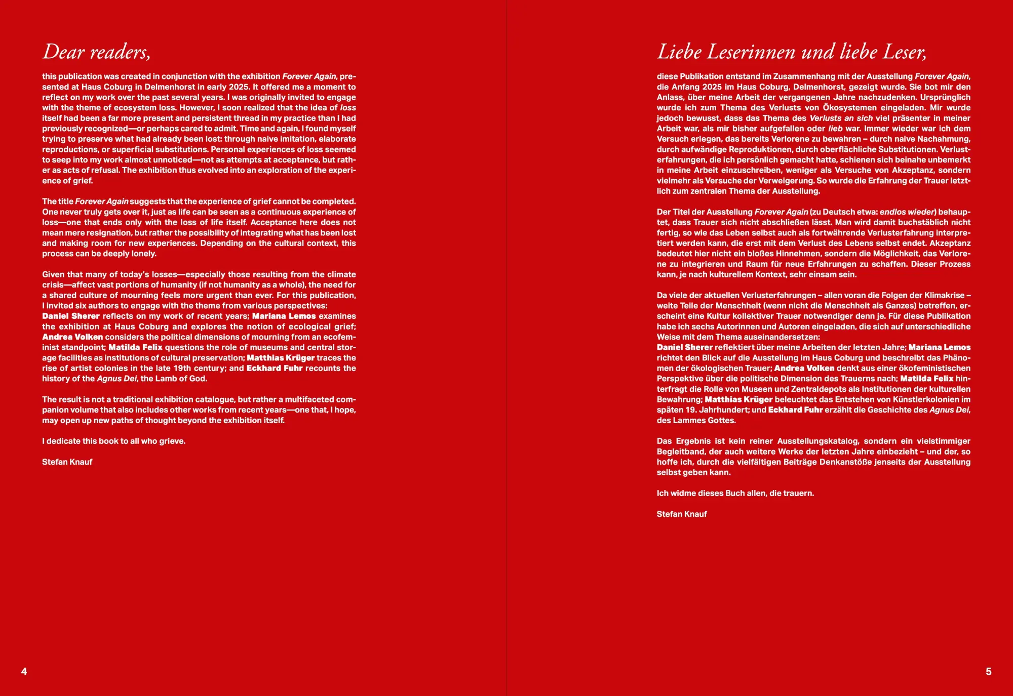 Bild: 9783954767755 | Forever Again | Stefan Knauf | Stefan Knauf | Taschenbuch | 160 S.