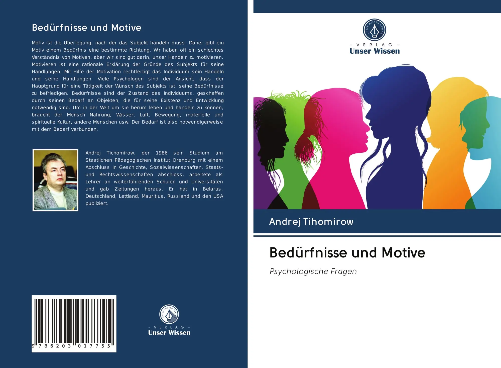 Cover: 9786203017755 | Bedürfnisse und Motive | Psychologische Fragen | Andrej Tihomirow