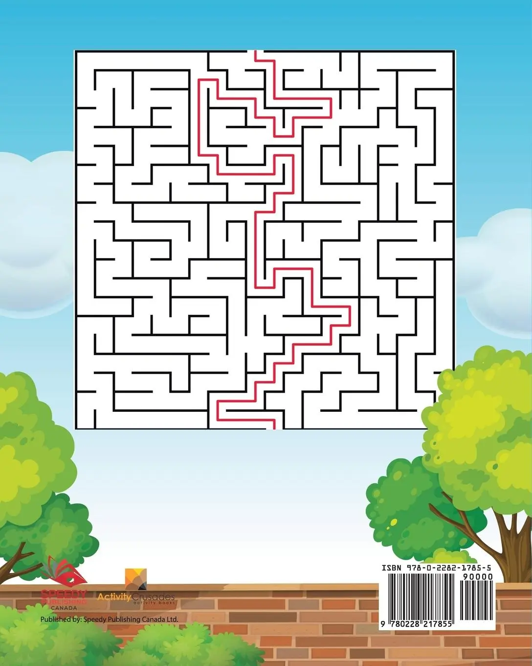 Rückseite: 9780228217855 | Razzle Dazzle Mazes | Maze Workbook for Kids | Activity Crusades