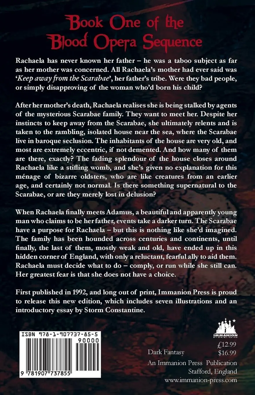 Rückseite: 9781907737855 | Dark Dance | Book One of The Blood Opera Sequence | Tanith Lee | Buch