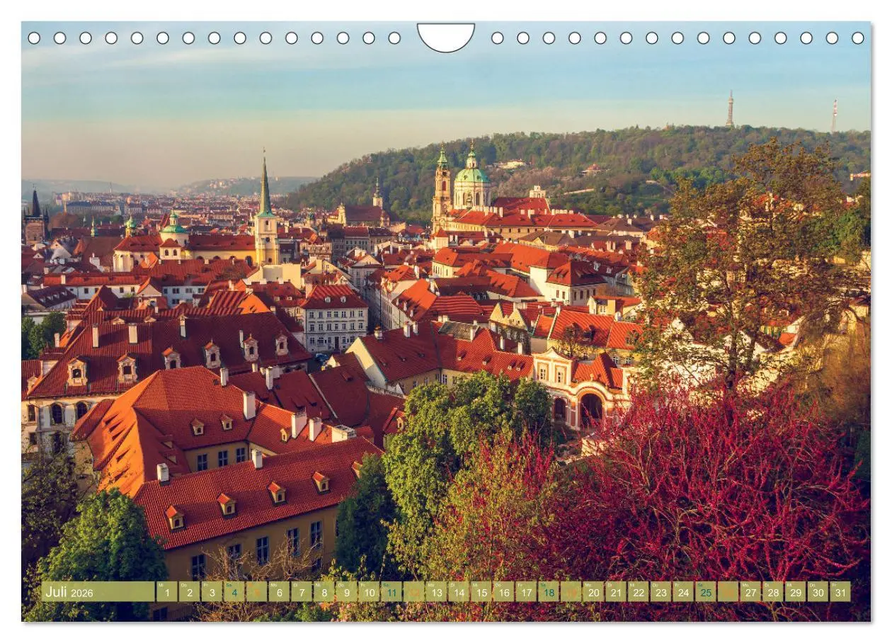 Bild: 9783457537855 | Aussichten auf Prag (Wandkalender 2026 DIN A4 quer), CALVENDO...