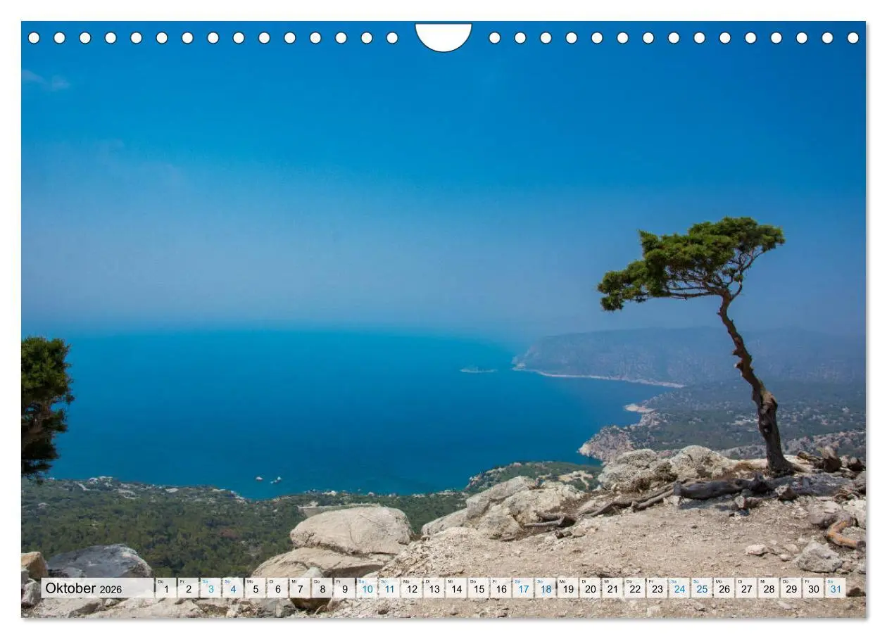 Bild: 9783457847855 | Rhodos - Traumhafter Süden (Wandkalender 2026 DIN A4 quer),...