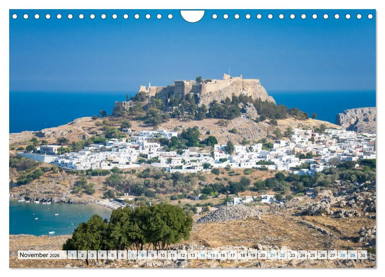 Bild: 9783457847855 | Rhodos - Traumhafter Süden (Wandkalender 2026 DIN A4 quer),...