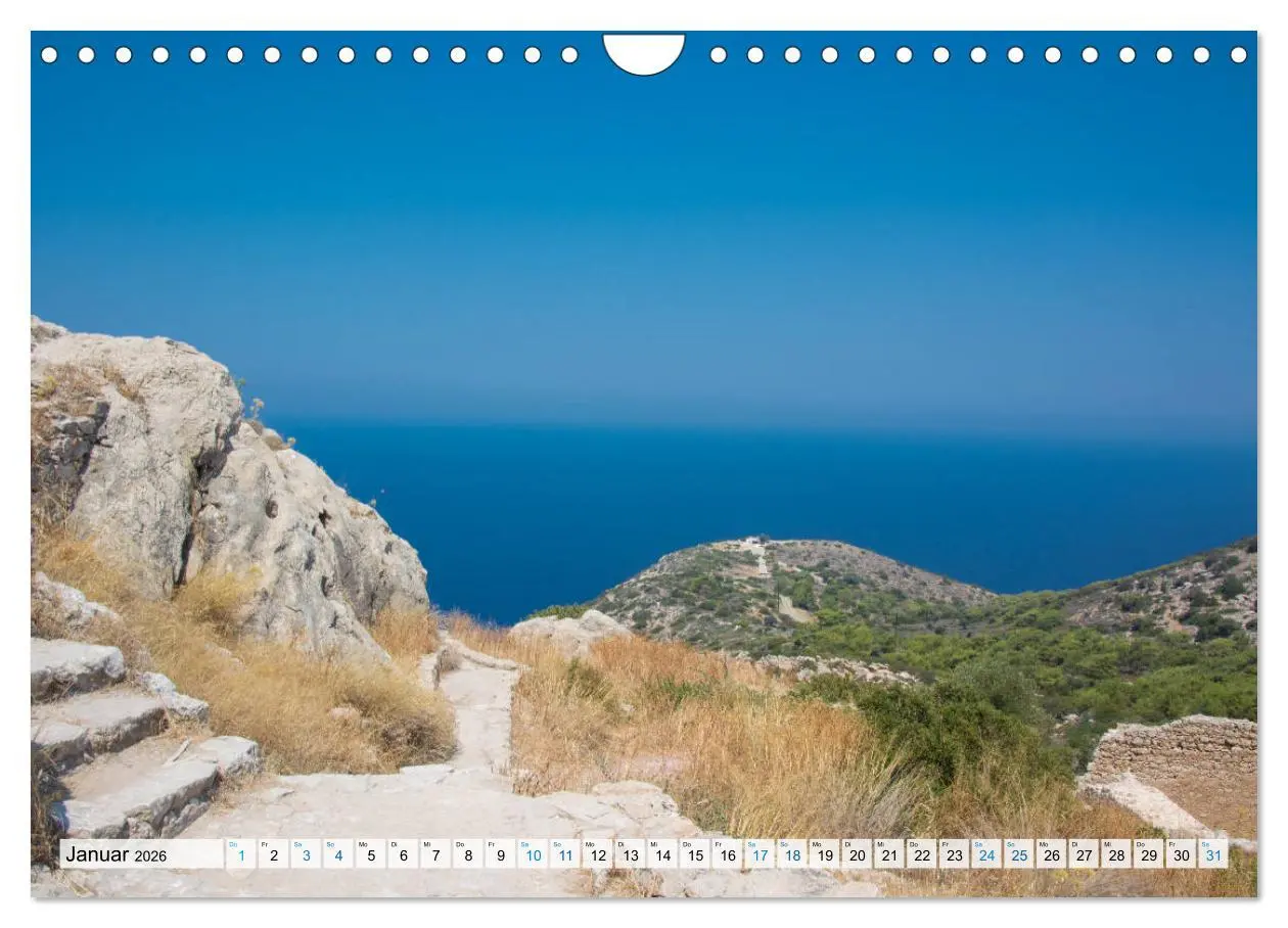 Bild: 9783457847855 | Rhodos - Traumhafter Süden (Wandkalender 2026 DIN A4 quer),...