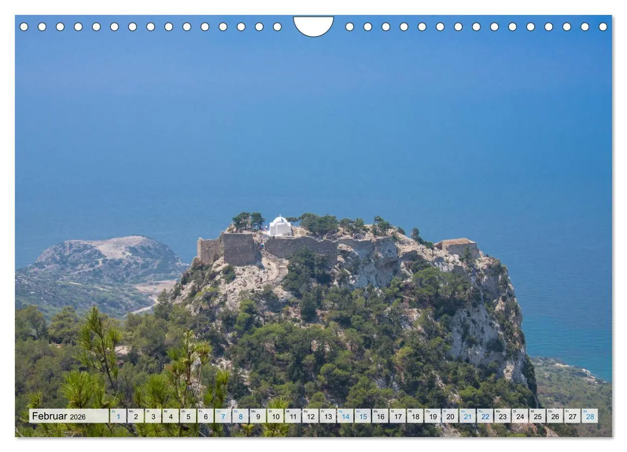 Bild: 9783457847855 | Rhodos - Traumhafter Süden (Wandkalender 2026 DIN A4 quer),...