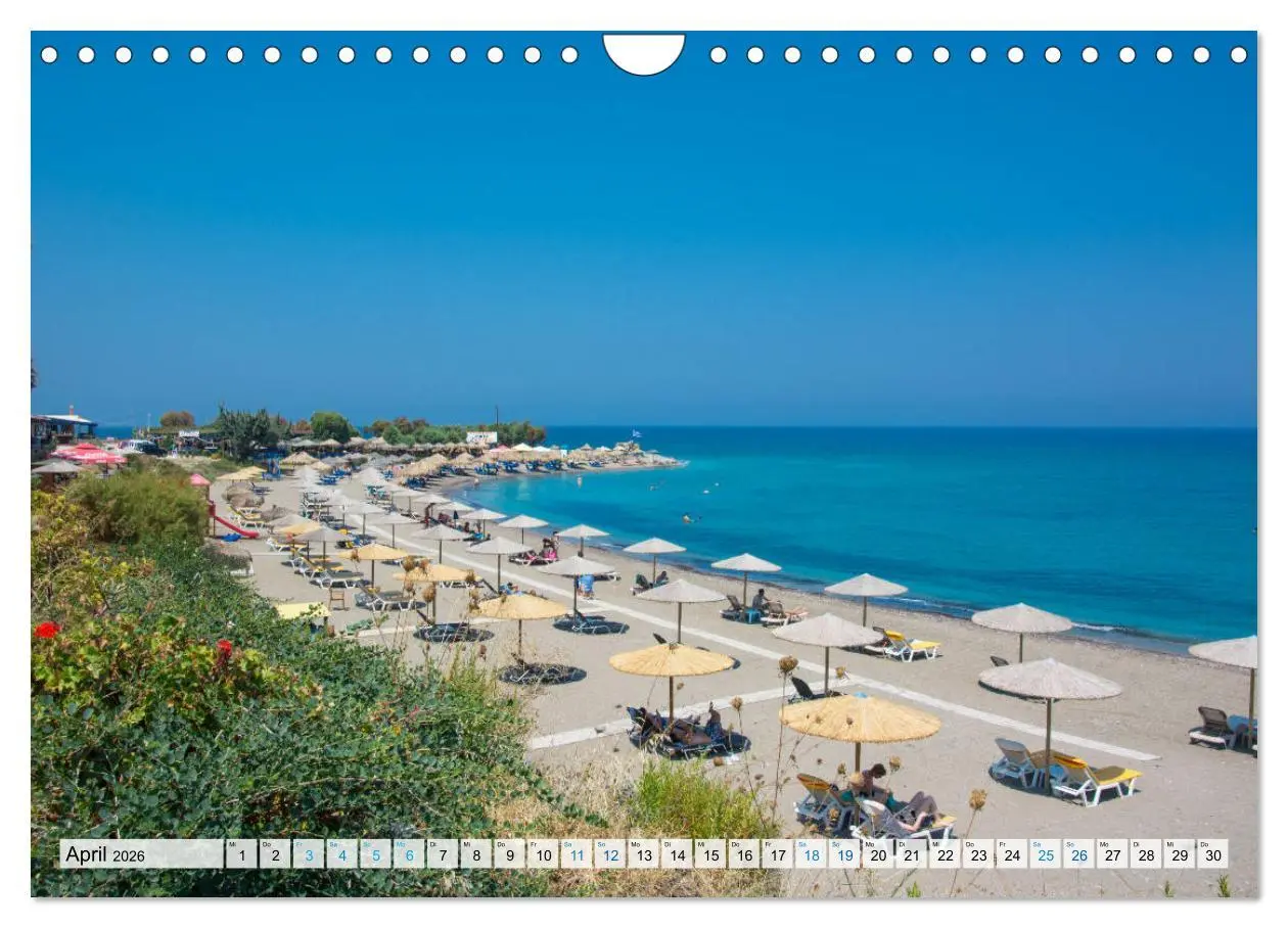 Bild: 9783457847855 | Rhodos - Traumhafter Süden (Wandkalender 2026 DIN A4 quer),...