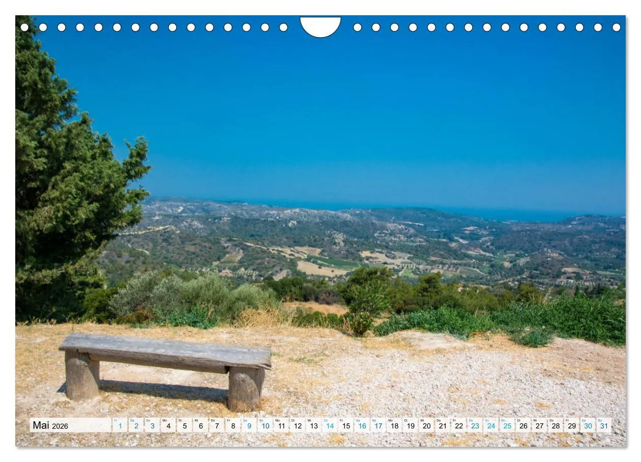 Bild: 9783457847855 | Rhodos - Traumhafter Süden (Wandkalender 2026 DIN A4 quer),...