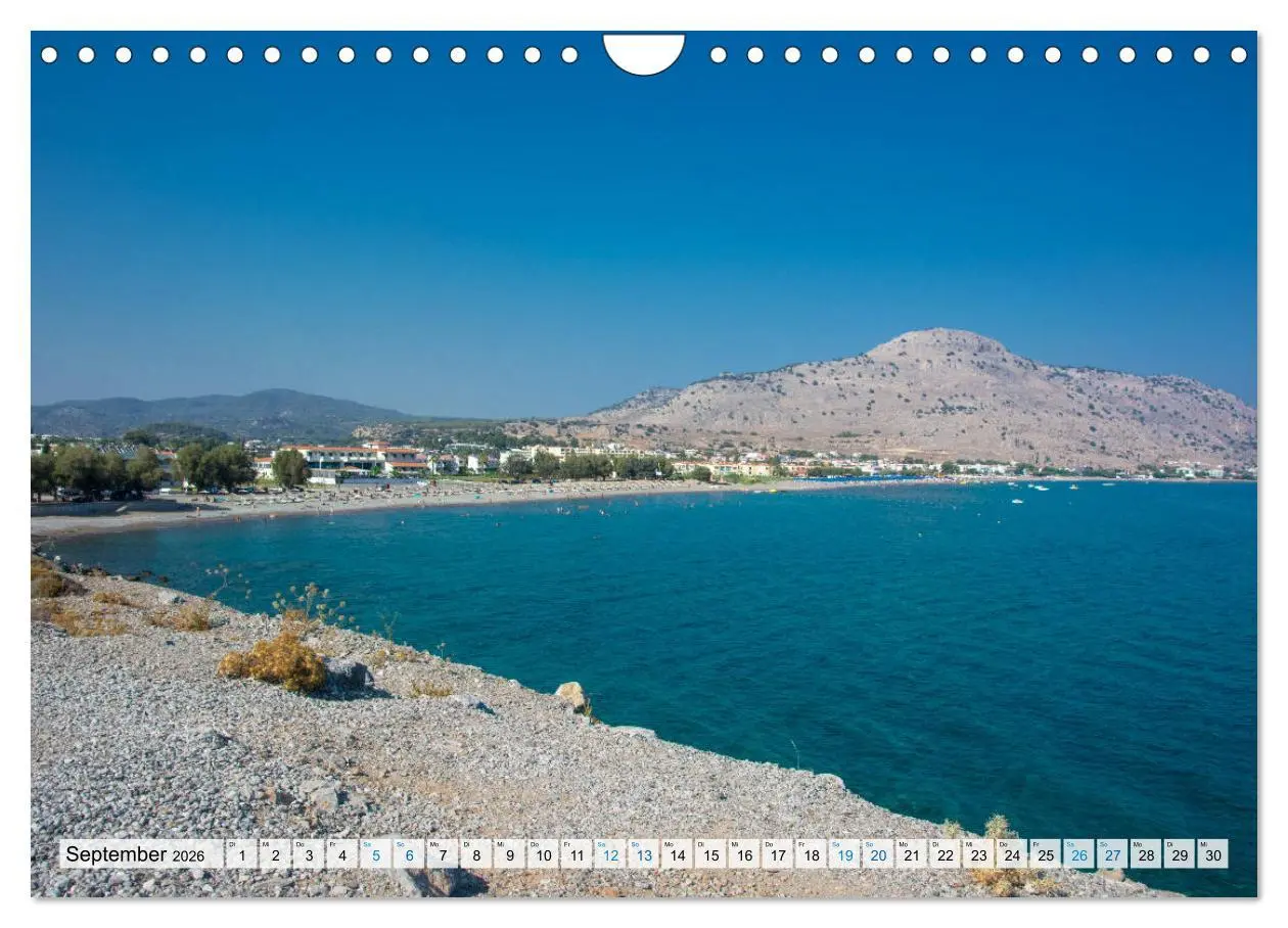 Bild: 9783457847855 | Rhodos - Traumhafter Süden (Wandkalender 2026 DIN A4 quer),...