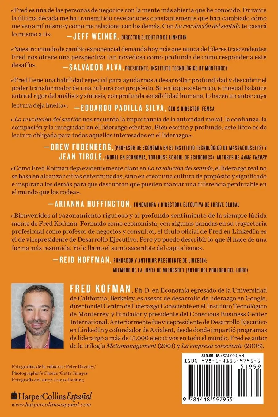 Rückseite: 9781418597955 | revolución del sentido, La | Fred Kofman | Taschenbuch | Englisch