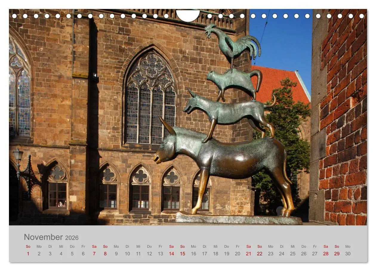 Bild: 9783457767955 | Hansestadt Bremen (Wandkalender 2026 DIN A4 quer), CALVENDO...