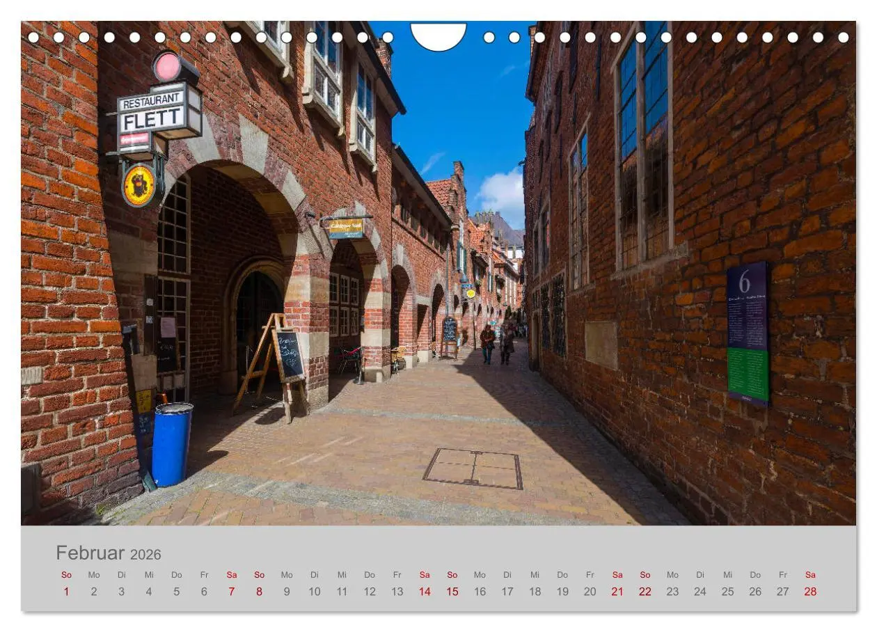 Bild: 9783457767955 | Hansestadt Bremen (Wandkalender 2026 DIN A4 quer), CALVENDO...