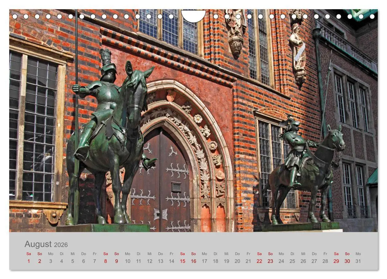 Bild: 9783457767955 | Hansestadt Bremen (Wandkalender 2026 DIN A4 quer), CALVENDO...