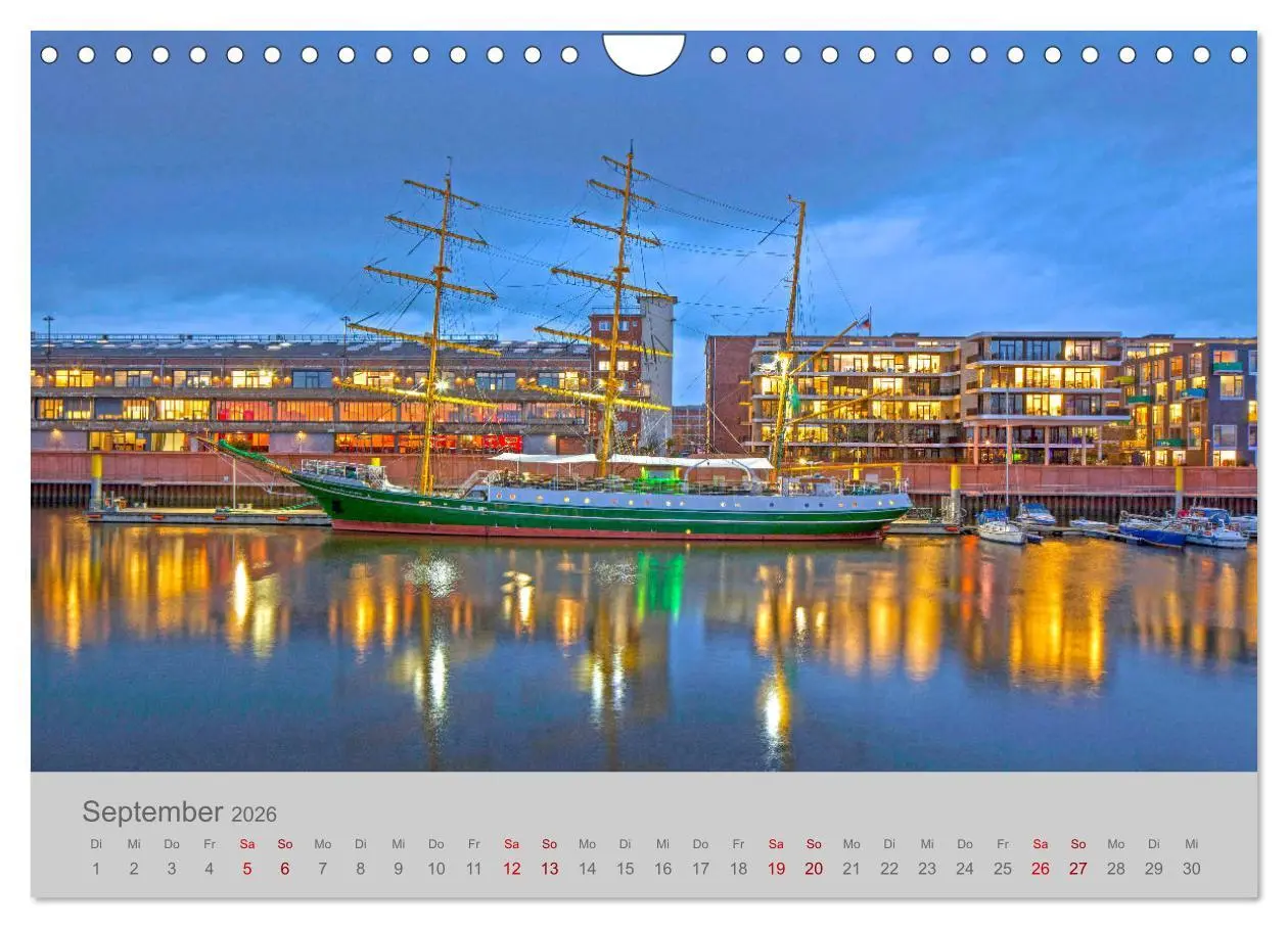 Bild: 9783457767955 | Hansestadt Bremen (Wandkalender 2026 DIN A4 quer), CALVENDO...