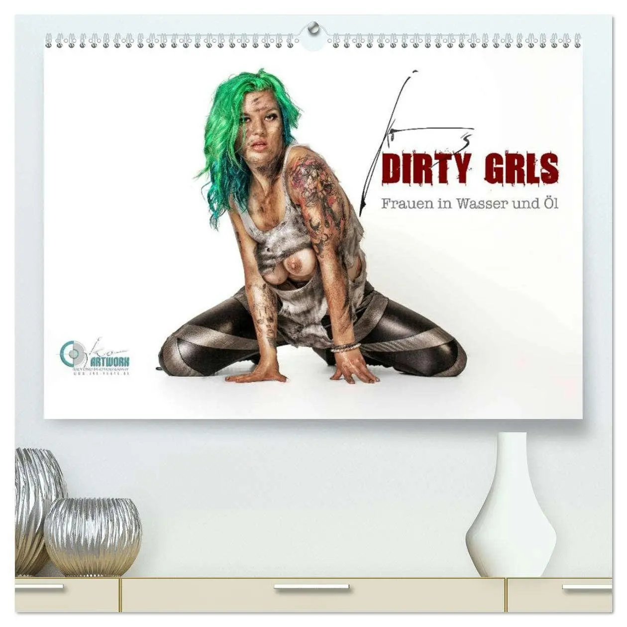 Cover: 9783516097955 | DIRTY GIRLS Frauen in Wasser und Öl (hochwertiger Premium...