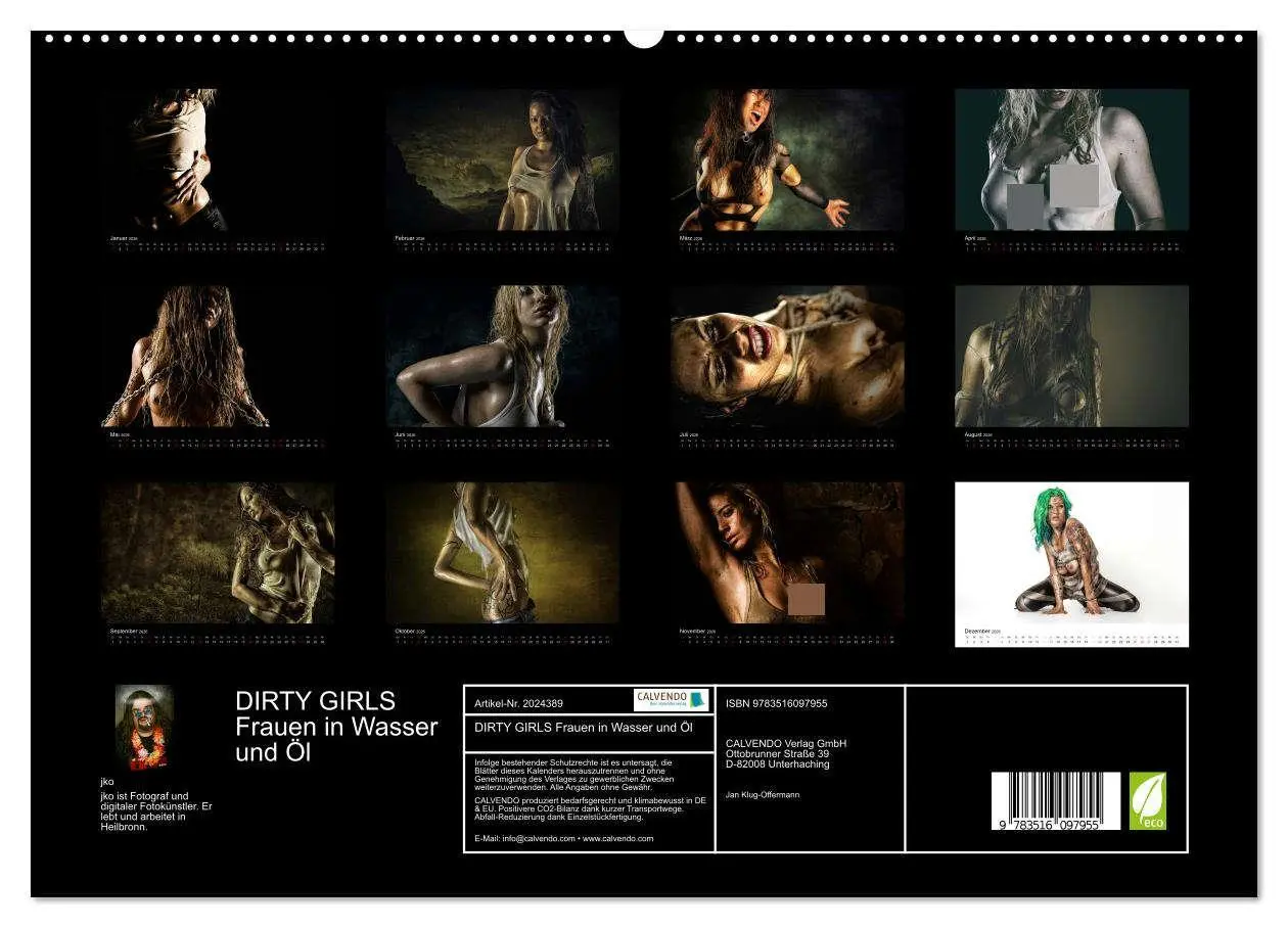 Bild: 9783516097955 | DIRTY GIRLS Frauen in Wasser und Öl (hochwertiger Premium...