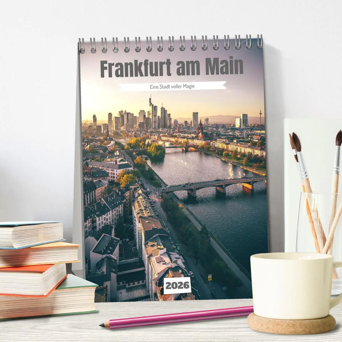 Bild: 9783516307955 | Frankfurt am Main, eine Stadt voller Magie (Tischkalender 2026 DIN...