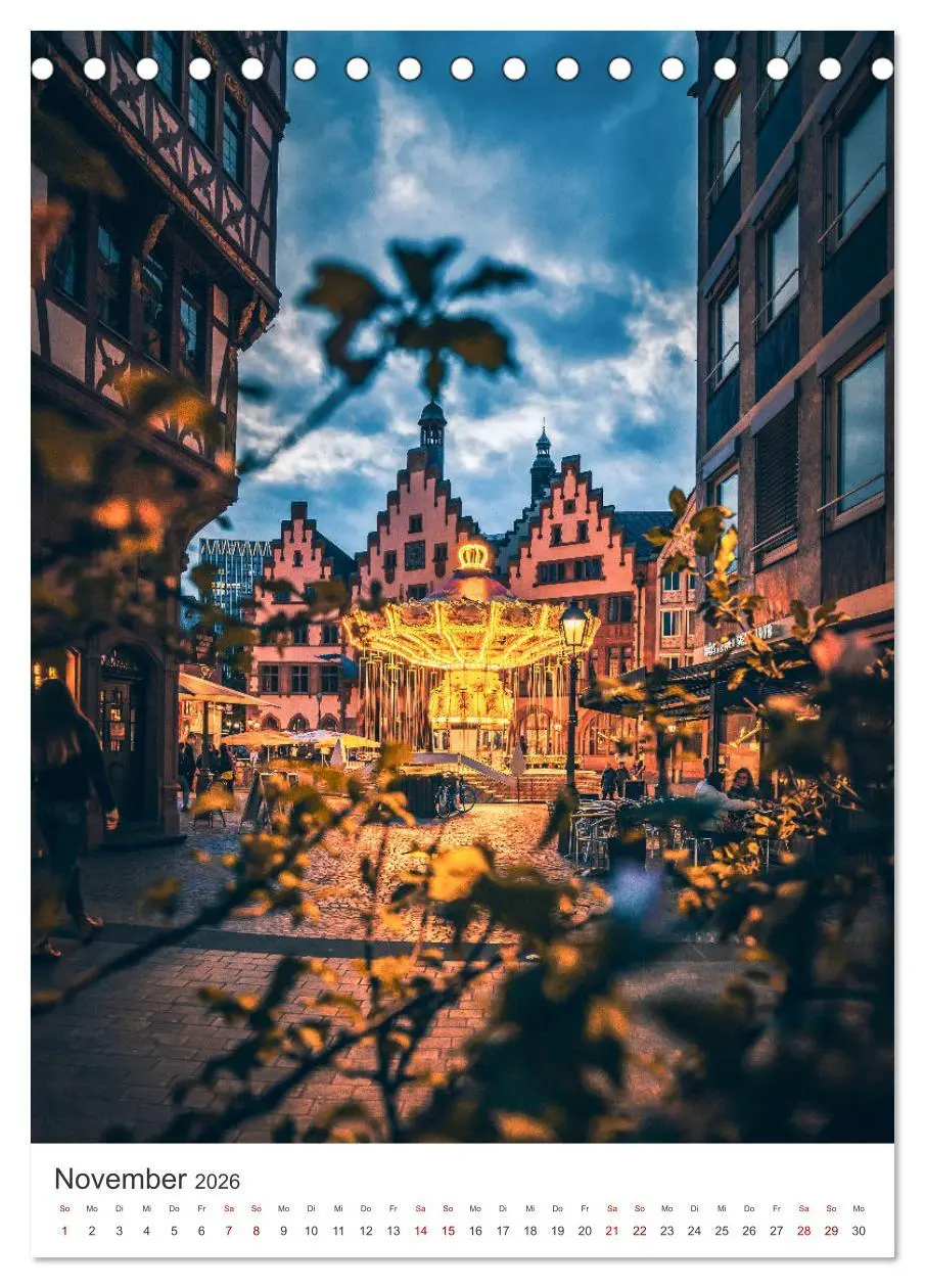 Bild: 9783516307955 | Frankfurt am Main, eine Stadt voller Magie (Tischkalender 2026 DIN...
