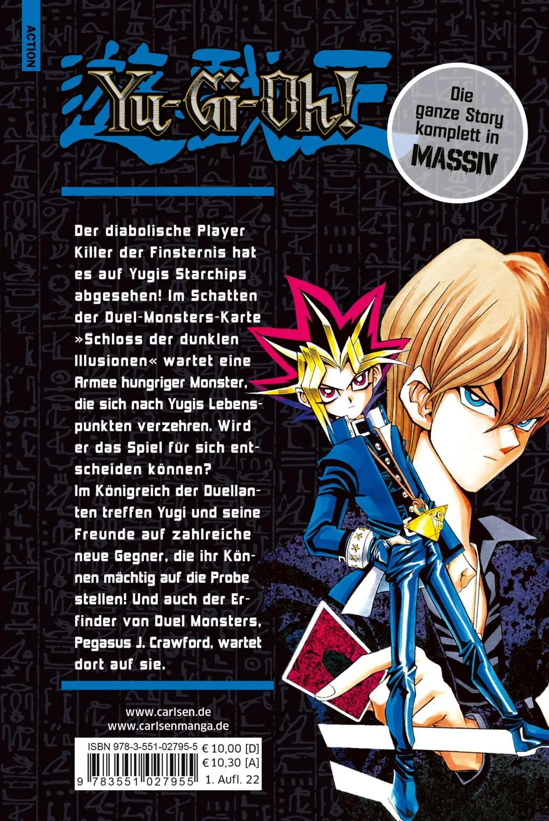 Rückseite: 9783551027955 | Yu-Gi-Oh! Massiv 4 | Kazuki Takahashi | Taschenbuch | Yu-Gi-Oh! Massiv