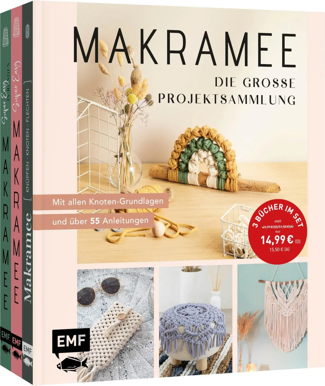 Cover: 9783745927955 | Makramee - Die große Projektsammlung mit über 55 Anleitungen | Buch