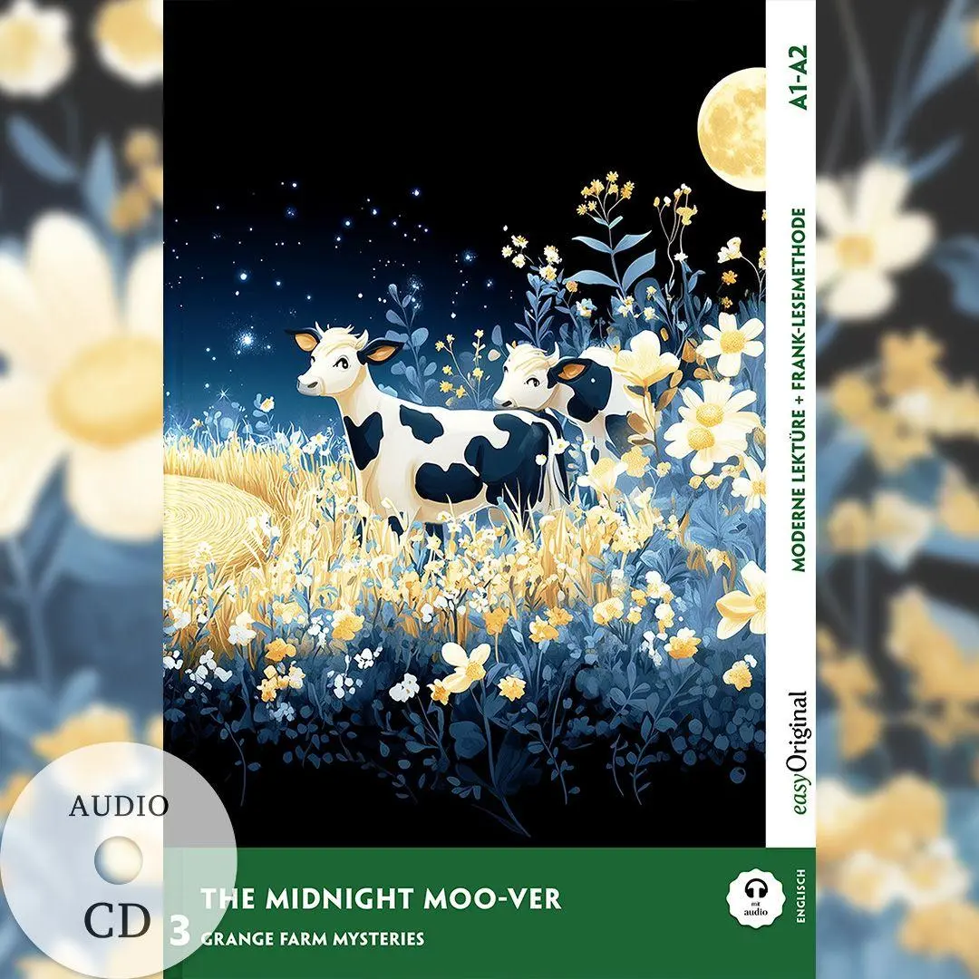 Cover: 9783991687955 | The Midnight Moo-ver - Englische Krimi-Lektüre A1-A2 (+ Audio-CD)