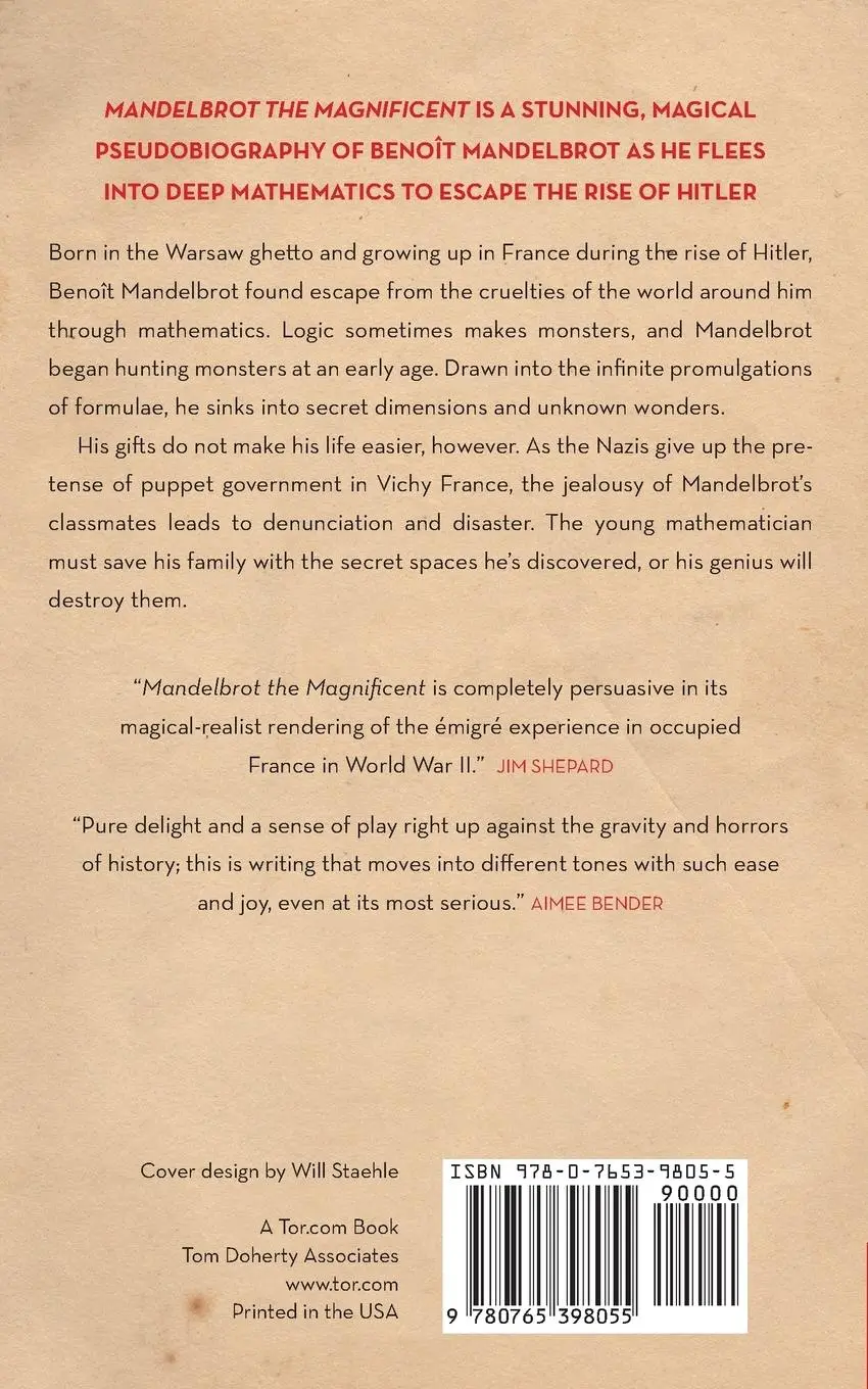 Rückseite: 9780765398055 | MANDELBROT THE MAGNIFICENT | Liz Ziemska | Taschenbuch | Englisch