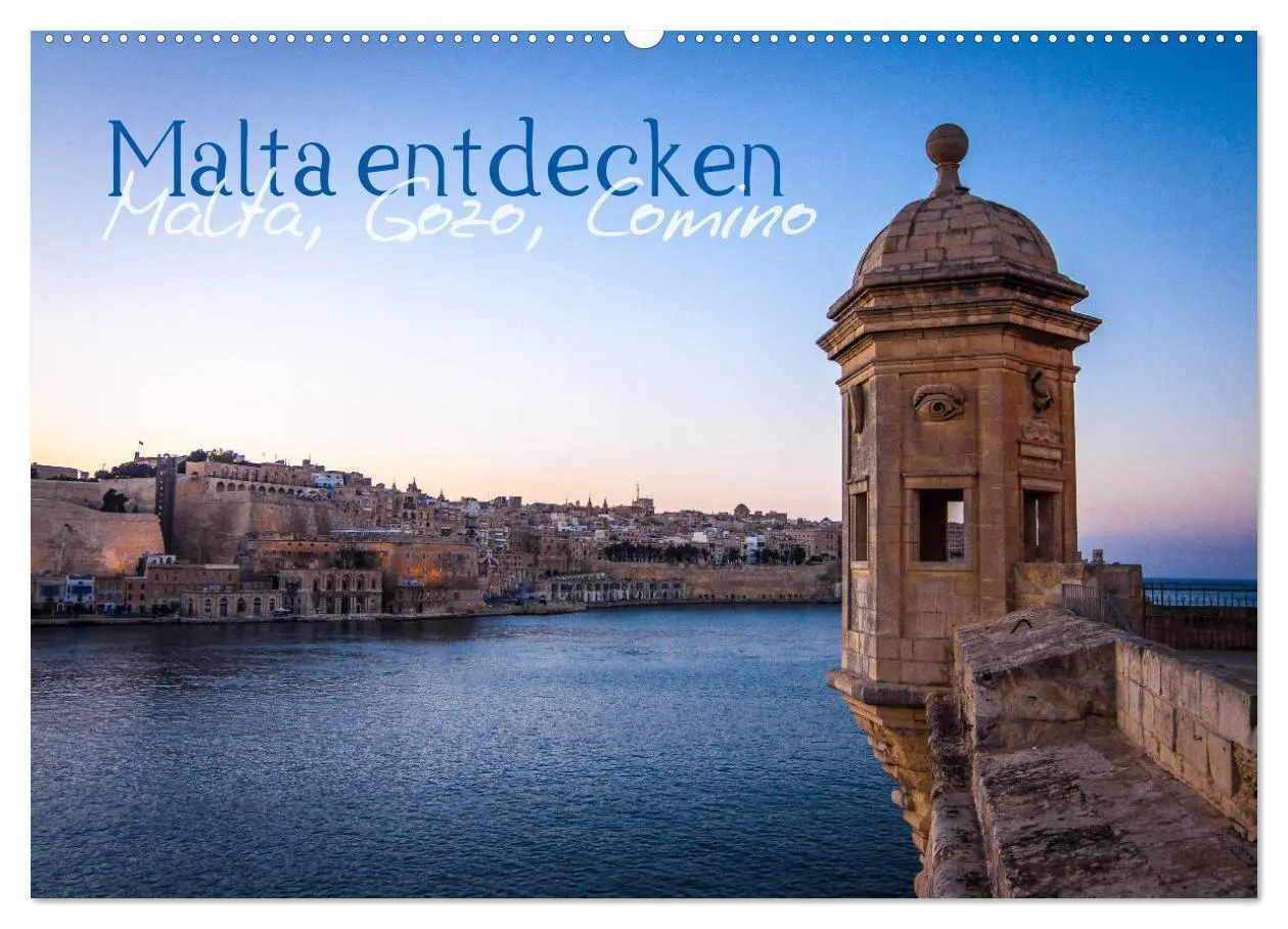 Cover: 9783435328055 | Malta entdecken Malta, Gozo, Comino (Wandkalender 2025 DIN A2...