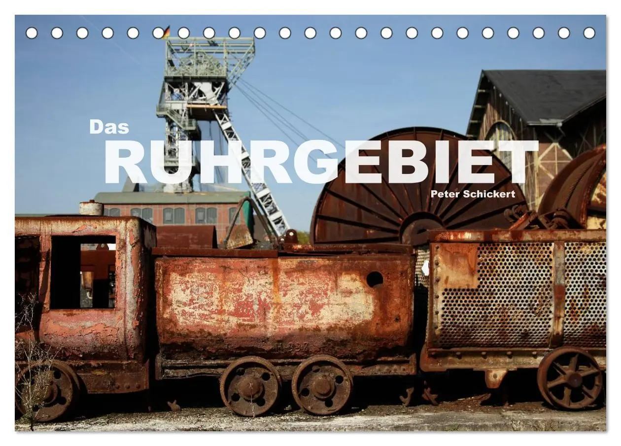 Cover: 9783457728055 | Das Ruhrgebiet (Tischkalender 2026 DIN A5 quer), CALVENDO...