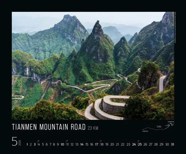 Bild: 9783731888055 | Die schönsten Routen 2026 | Verlag Korsch | Kalender | 14 S. | Deutsch