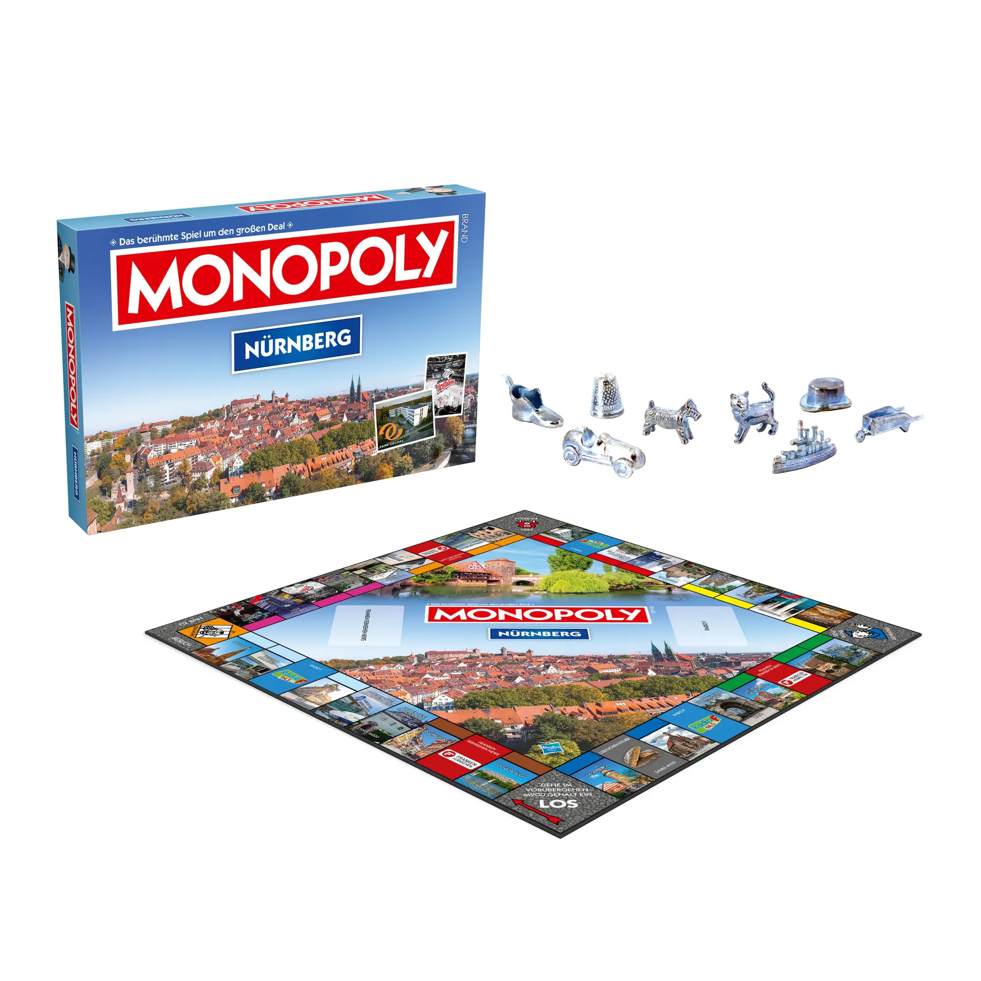 Bild: 5036905058155 | Monopoly Nürnberg | Spiel | Deutsch | 2024 | Winning Moves