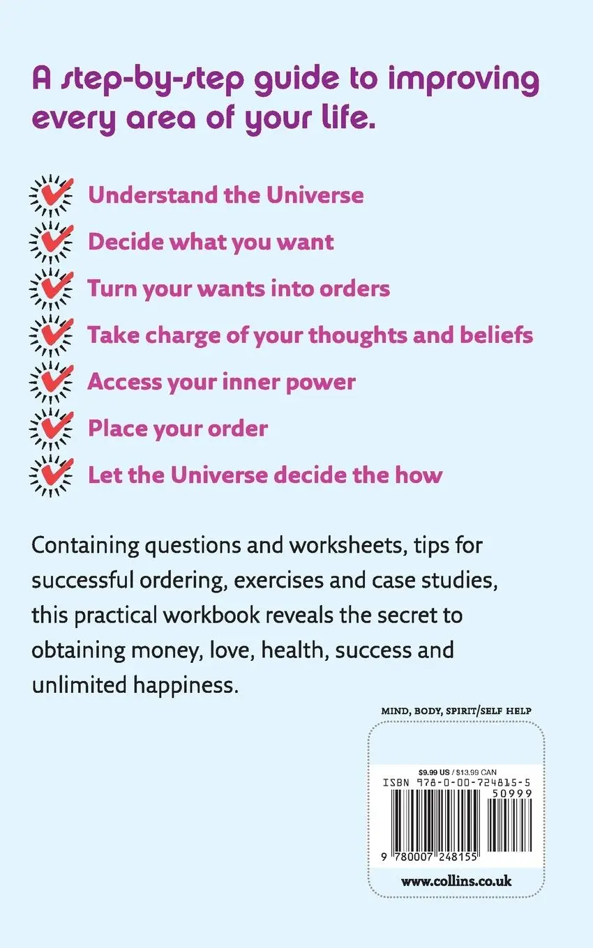 Rückseite: 9780007248155 | Cosmic Ordering in 7 Easy Steps | How to make life work for you | Buch