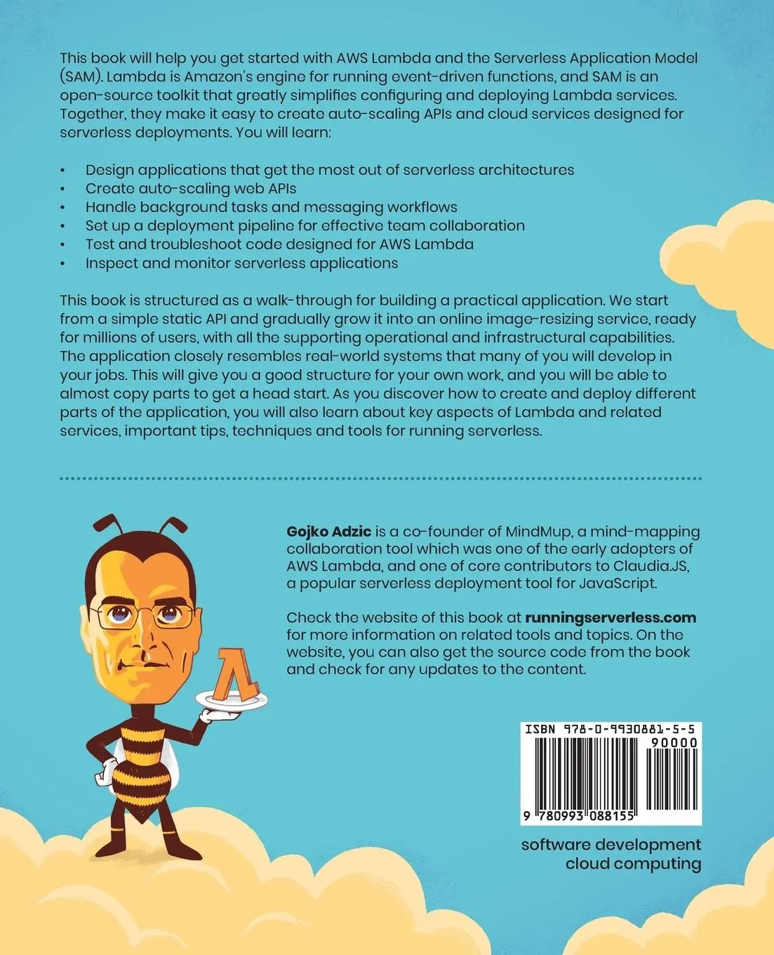 Rückseite: 9780993088155 | Running Serverless | Gojko Adzic | Taschenbuch | Englisch | 2019
