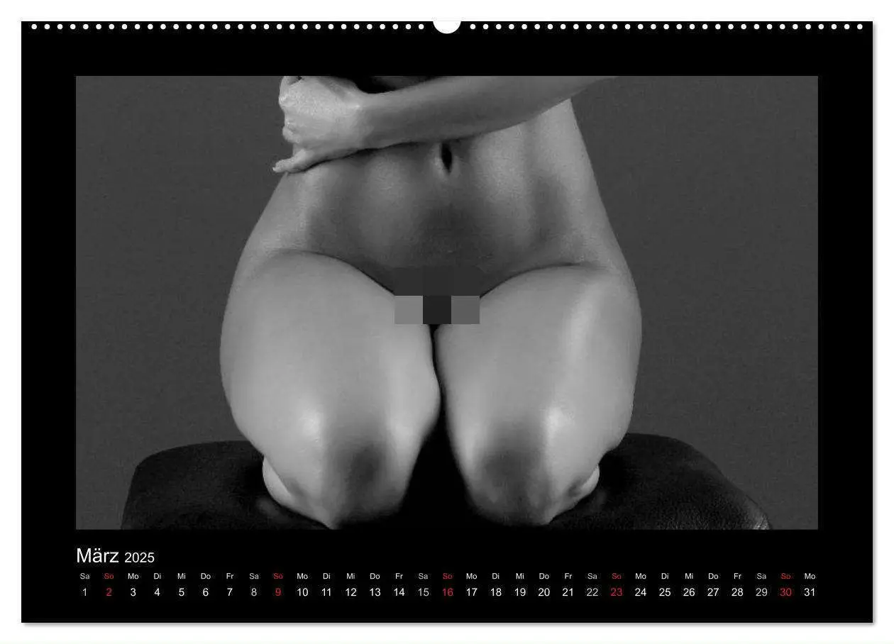 Bild: 9783435488155 | Erotische Körper (Wandkalender 2025 DIN A2 quer), CALVENDO...