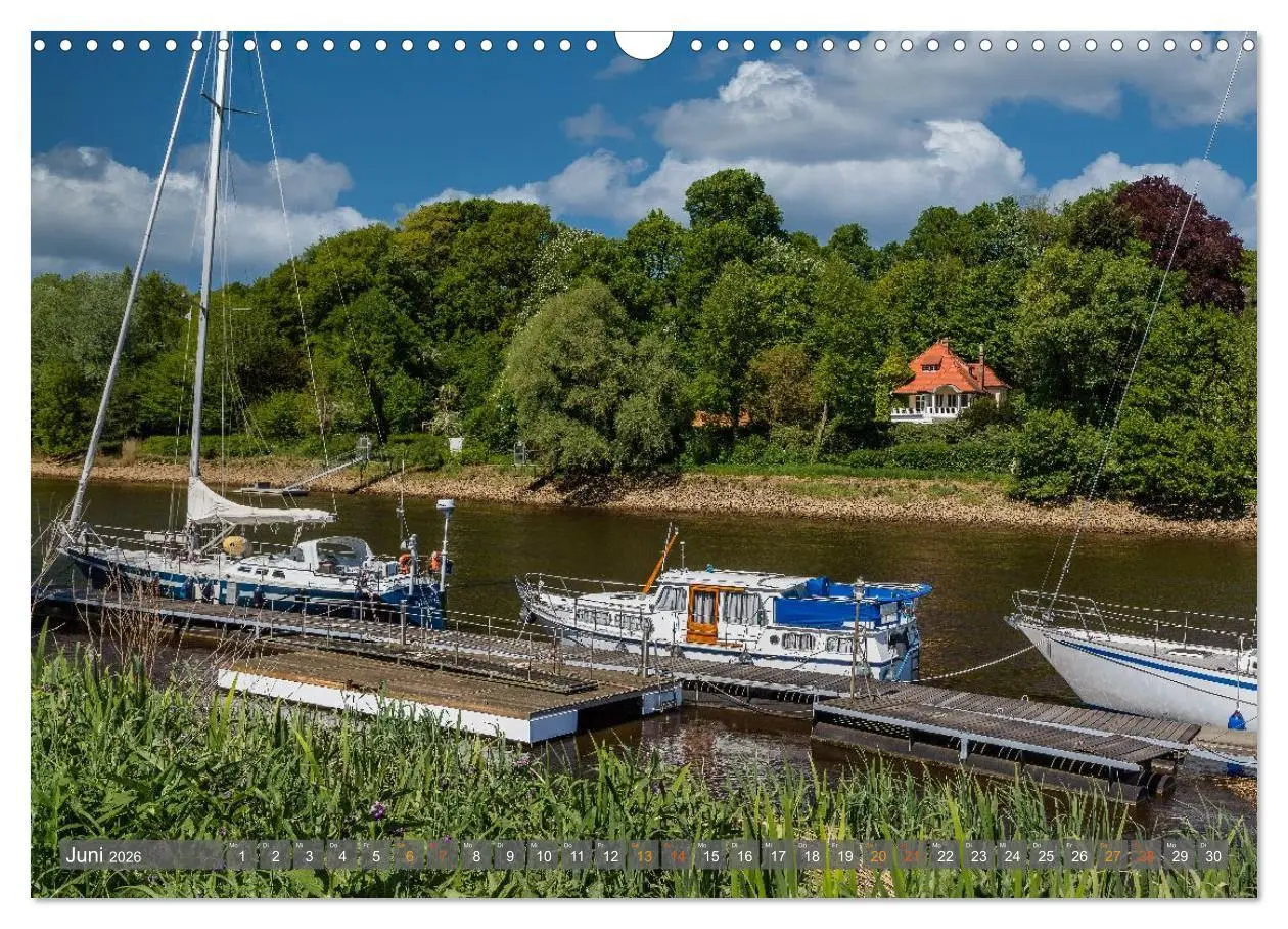 Bild: 9783457648155 | Bremen-Nord - maritim und angenehm (Wandkalender 2026 DIN A3 quer),...