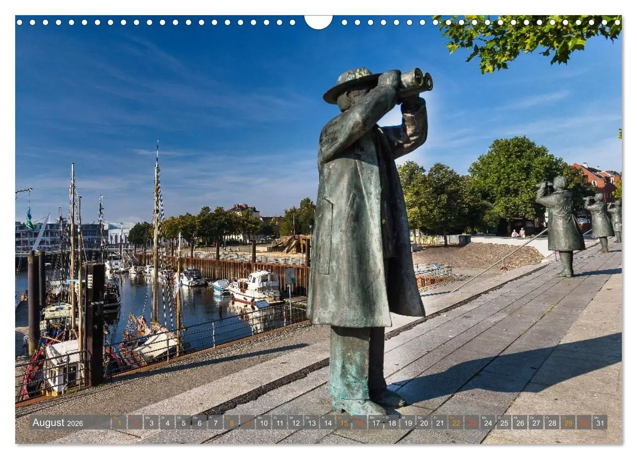 Bild: 9783457648155 | Bremen-Nord - maritim und angenehm (Wandkalender 2026 DIN A3 quer),...