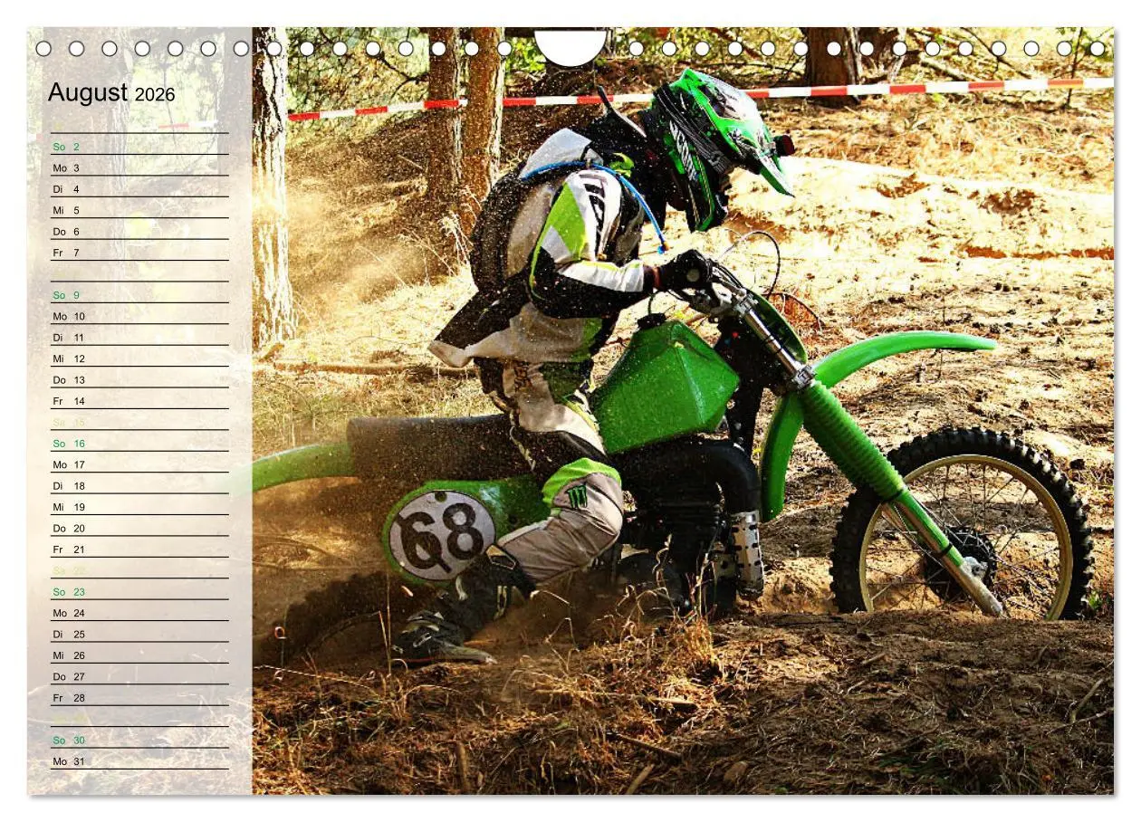 Bild: 9783457888155 | Motocross - tollkühne Kerle (Wandkalender 2026 DIN A4 quer),...