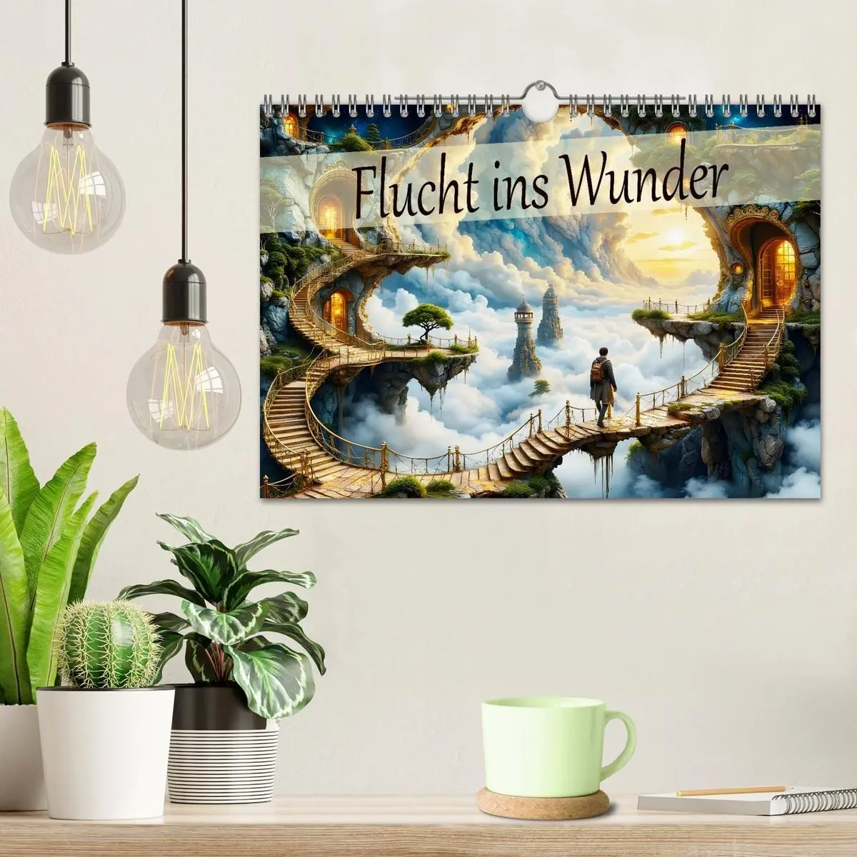 Bild: 9783516668155 | Flucht ins Wunder (Wandkalender 2026 DIN A4 quer), CALVENDO...