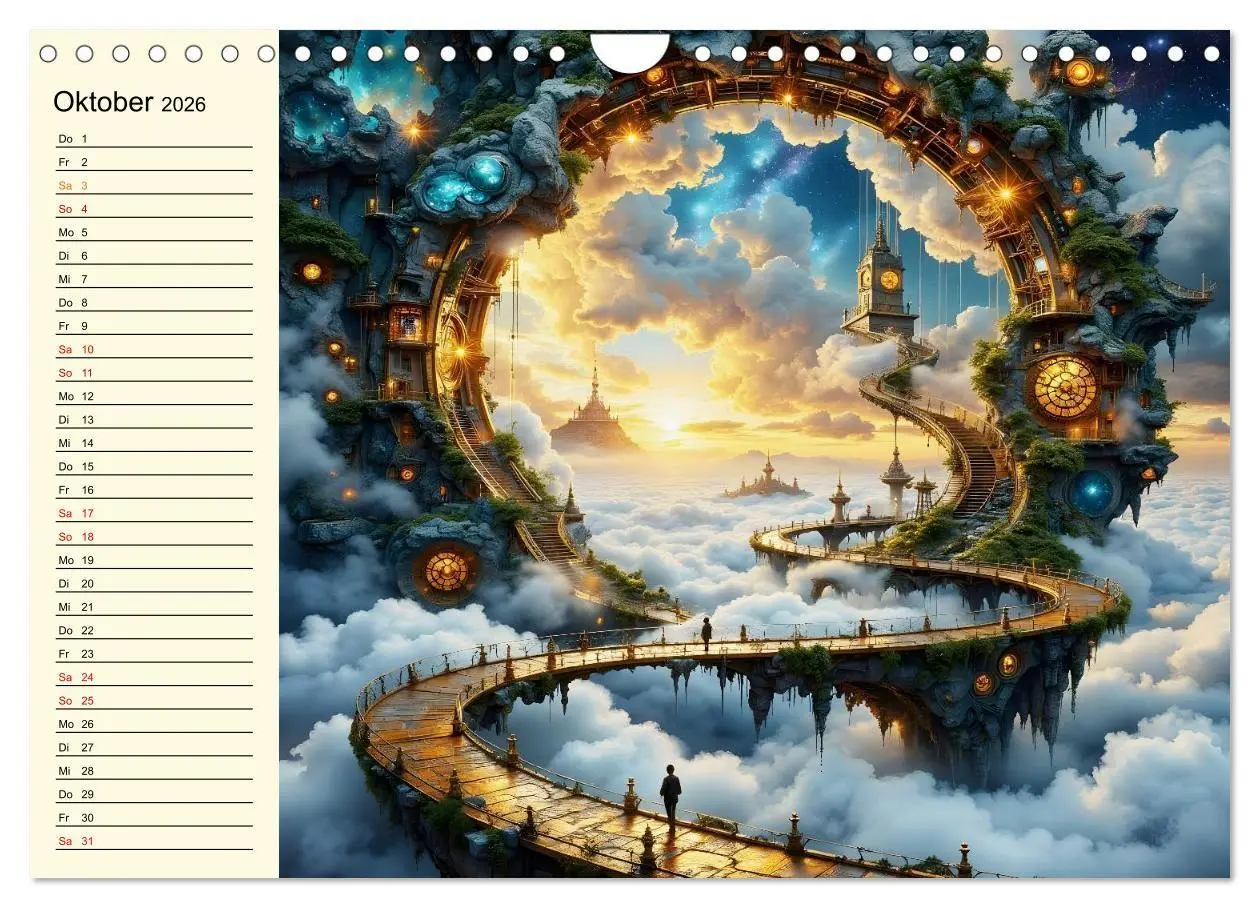 Bild: 9783516668155 | Flucht ins Wunder (Wandkalender 2026 DIN A4 quer), CALVENDO...